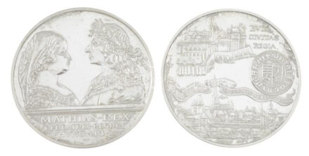 1990. 500Ft Ag 'Mátyás király / Beatrix' + 500Ft Ag 'Mátyás király - Buda' tanúsítvánnyal, dísztokban T:UNC (eredetileg PP) Adamo EM113, Adamo EM114