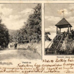 1906 Gyöngyös, Parádi út, Kozmári János kilátó. Bendl Károly kiadása (Rb)