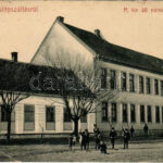 1910 Fülöpszállás (Kiskunság), M. kir. állami elemi népiskola. W.L. 525. (EB)