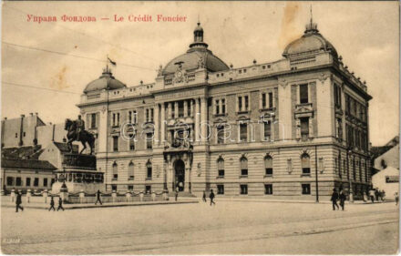Belgrade, Beograd; Le Crédit Foncier / bank (fl)