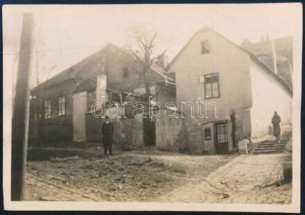 cca 1930 Budapest, Tabán, fotó, 6×8,5 cm
