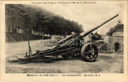 Compagnie des Forges et Aciéries de la Marine at d'Homécourt / cannon (EK)