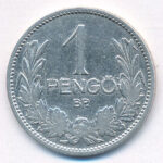 1926. 1P Ag T:VF Adamo P6