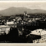 Besztercebánya, Banská Bystrica; látkép / general view. photo