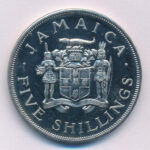 Jamaika 1966. 5Sh Cu-Ni 'Nemzetközösségi Játékok, Kingston' T:AU Jamaica 1966. 5 Shilling Cu-Ni 'Commonwealth Games, Kingston' C:AU Krause KM# 40 - Image 2