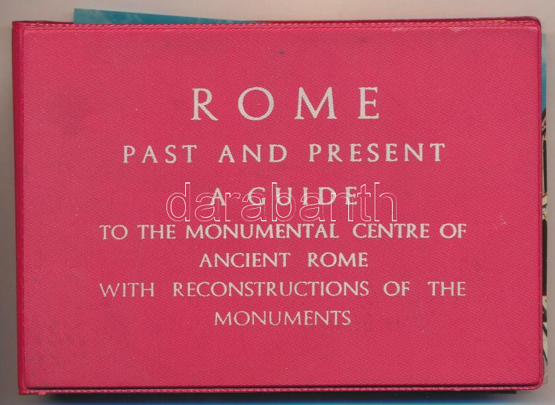 Róma régen és most - 20 lapos modern füzet / Rome Past and present - modern booklet with 20 pictures