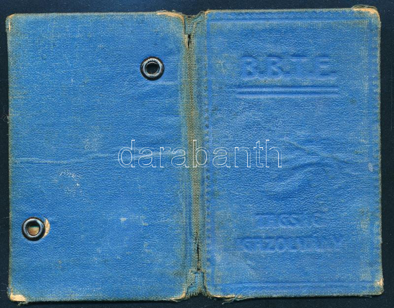 1937 Budapesti (Budai) Torna Egylet fényképes igazolvány, megviselt állapotban - Image 2