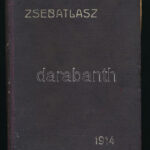 1914 Kogutowitz - Hermann: Zsebatlasz, belül sérült kötéssel. Egászvászon kötésben