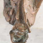 Kligl Sándor (1945-): Doni katasztrófa. Bronz, márvány talapzaton. Jelzett, m: 73 cm - Image 3