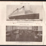 cca 1920 White Star Line hajó prospektus képekkel - Image 3