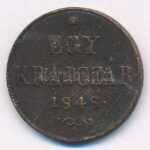1848. 1kr Cu T:F Adamo B1 - Image 2
