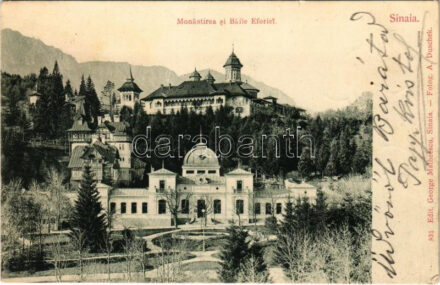 Sinaia, Monastirea si Baile Eforiei / monastery and spa (EK)