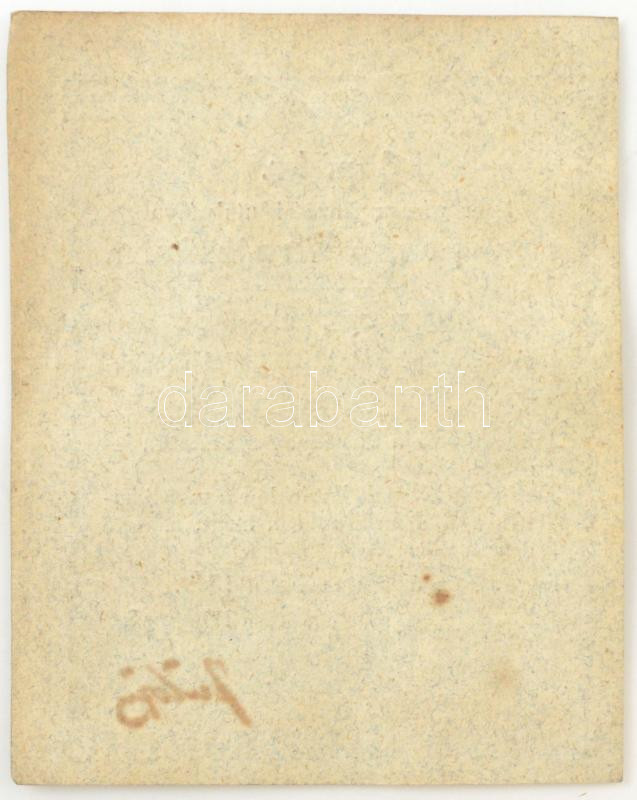 Eger 1849. 1kr kézi aláírással, sorszám nélkül T:XF,VF kis folt / Hungary / Eger 1849. 1 Pengő Krajczár necessity note (notgeld) hand signed, without serial number C:XF,VF small spot Adamo EGE-1.1 - Image 2