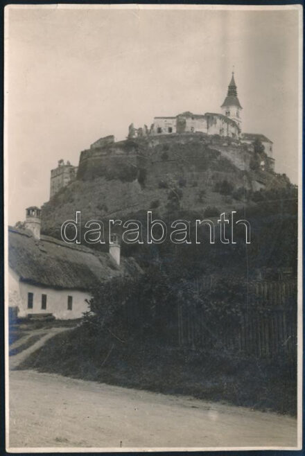 cca 1910 Németújvár, Erdélyi Mór felvétele, hátulján feliratozva, pecséttel jelzett, 11,5×16 cm / Güssing