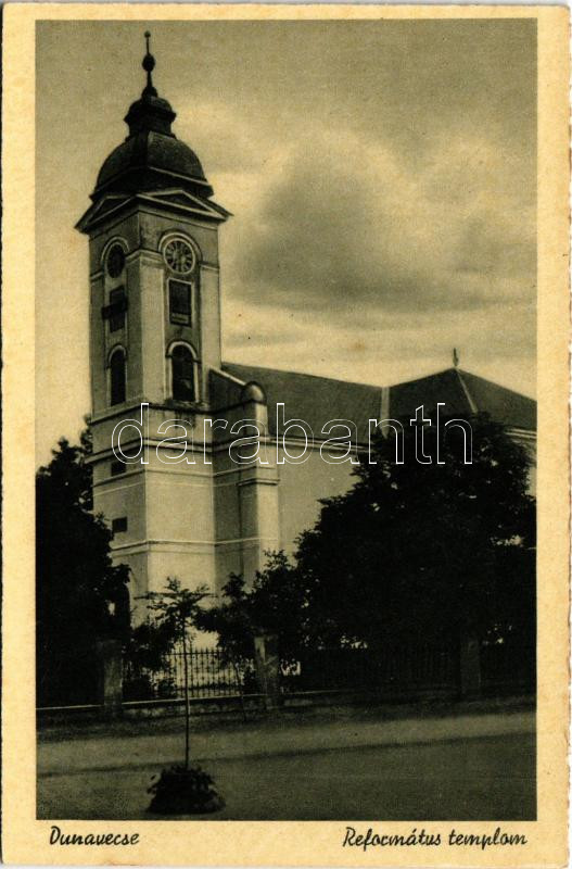 Dunavecse, Református templom