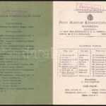 1900 Pesti Magyar Kereskedelmi Bank betétkönyv - Image 2
