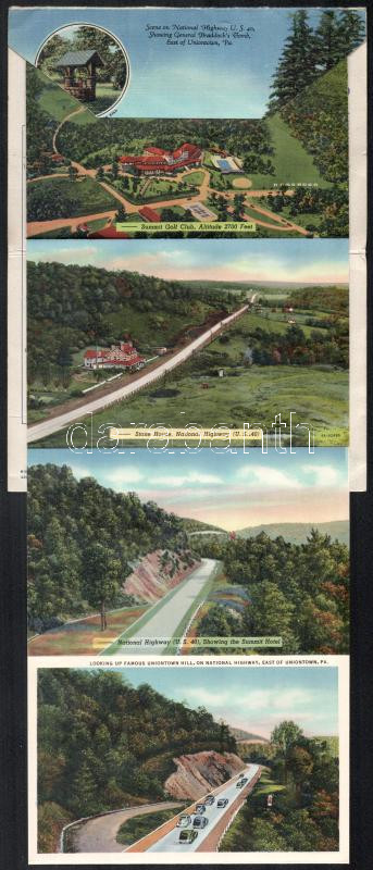 1939 National Highway US 40. kihajtható leporelló - Image 2
