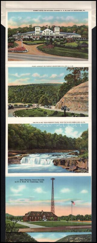 1939 National Highway US 40. kihajtható leporelló - Image 3