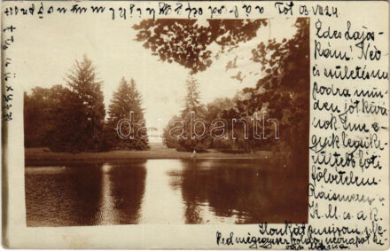 1903 Fót, Károlyi kastély park. photo (EK)