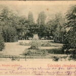1899 (Vorläufer) Orosháza, Mikolay park. Pless N. kiadása (kis szakadás / small tear)