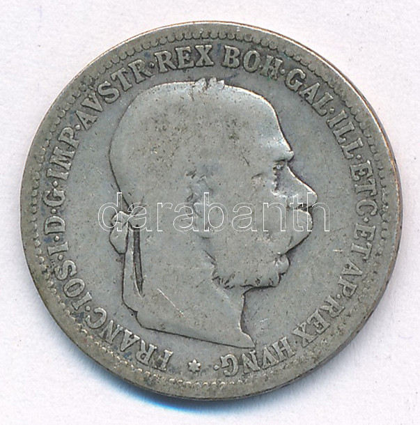 Ausztria 1893. 1K Ag 'Ferenc József' T:F Austria 1893. 1 Corona Ag 'Franz Joseph' C:F Krause KM#2804