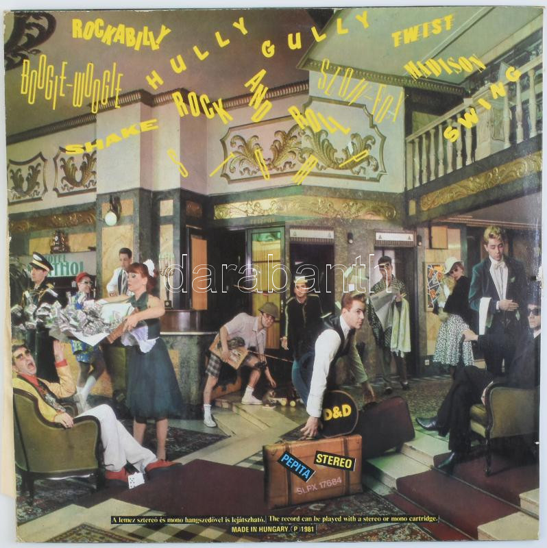 Hungária Hotel Menthol 1981 Pepita LP vinyl - Image 2