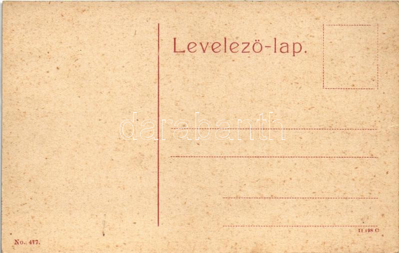 Vajdahunyad, Hunedoara; Vajda-Hunyad vára. W.L. (?) No. 477. / castle - Image 2