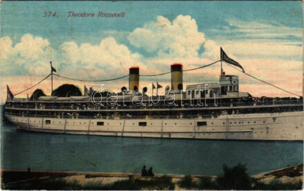 1914 'Theodore Roosevelt' American steamship (EK)