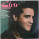 Elvis Presley Love songs LP vinyl, 1983 London szép állapot