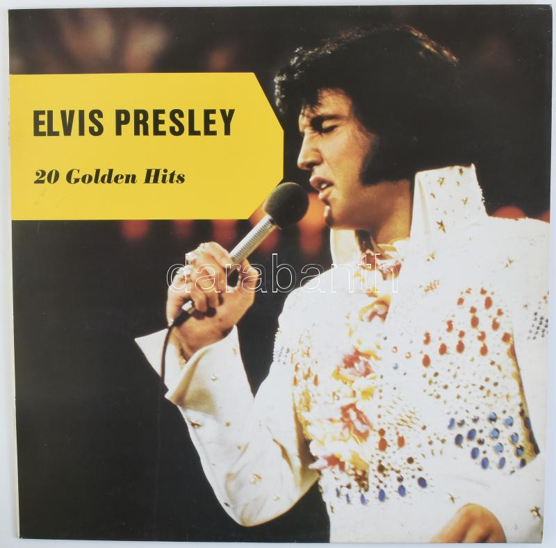 Elvis Presley 20 golden hits LP vinyl, Patricia records Germany