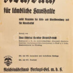 Kochbuch für ländliche Haushalte. Wien, 1939. Reichsnährstand Verlag. Javított papírkötésben - Image 2