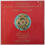 Beethoven Esz-dúr zongoraverseny Széll György LP vinyl. Melodija