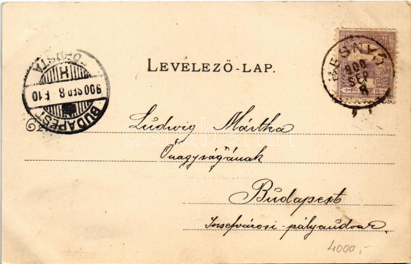 1900 Máriabesnyő (Gödöllő), kegytemplom, utca. Divald Károly 198. sz. (fl) - Image 2