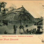 1901 Mezőkövesd, Matyó ház. Balázs Ferenc kiadása