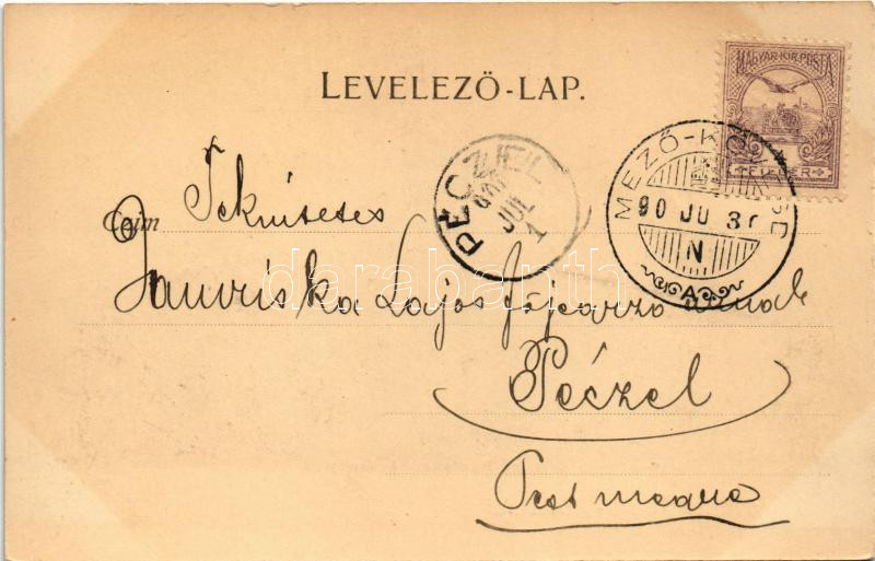 1901 Mezőkövesd, Matyó ház. Balázs Ferenc kiadása - Image 2