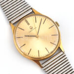 Certina kézi felhúzós karóra. Szép számlappal, működik, fém szíjjal d: 34 mm