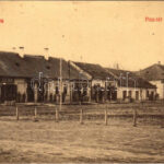 1911 Szarvas, Piac tér, Steiner Zoltán, Stern Miksa, Bárány, Töröcsik Pál és Gross Sándor üzlete. Sámuel Adolf kiadása (EK)