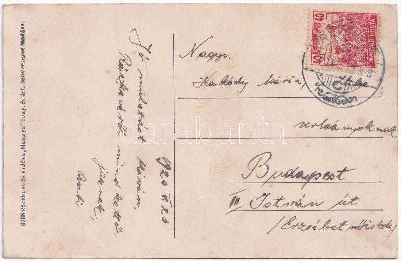 1920 Ráckeve, Árpád szobor. Hangya szövetkezet kiadása (EK) - Image 2