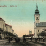 1912 Nyíregyháza, Luther utca, templom (EK)