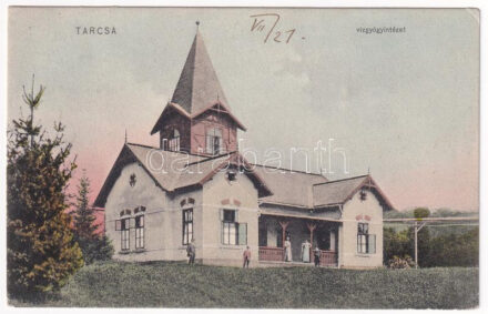 1908 Tarcsafürdő, Bad Tatzmannsdorf; Vízgyógyintézet / Wasserheilanstalt / spa (EK)