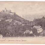 Borostyánkő, Bernstein; vár. Alois Pelnitschar / Schloss / castle (ázott / wet damage)