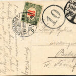 1915 Eperjes, Presov; Rákóczi ház, piac, Spira Henrik, Eichenbaum M., Goldwender, Gallotsik és Moskovits-cipőgyár üzlete / mansion, shops, market - Image 2