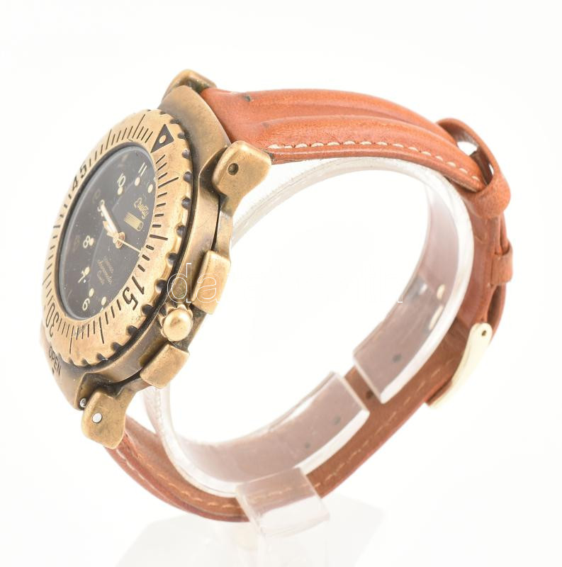 Eswtay Compass Chronometer quartz karóra, működik, pontos, d: 38 mm - Image 2