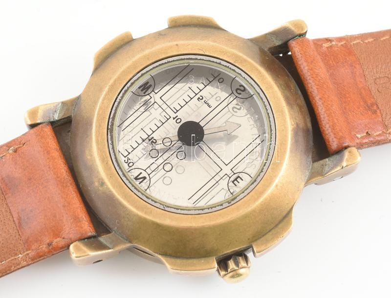 Eswtay Compass Chronometer quartz karóra, működik, pontos, d: 38 mm - Image 3