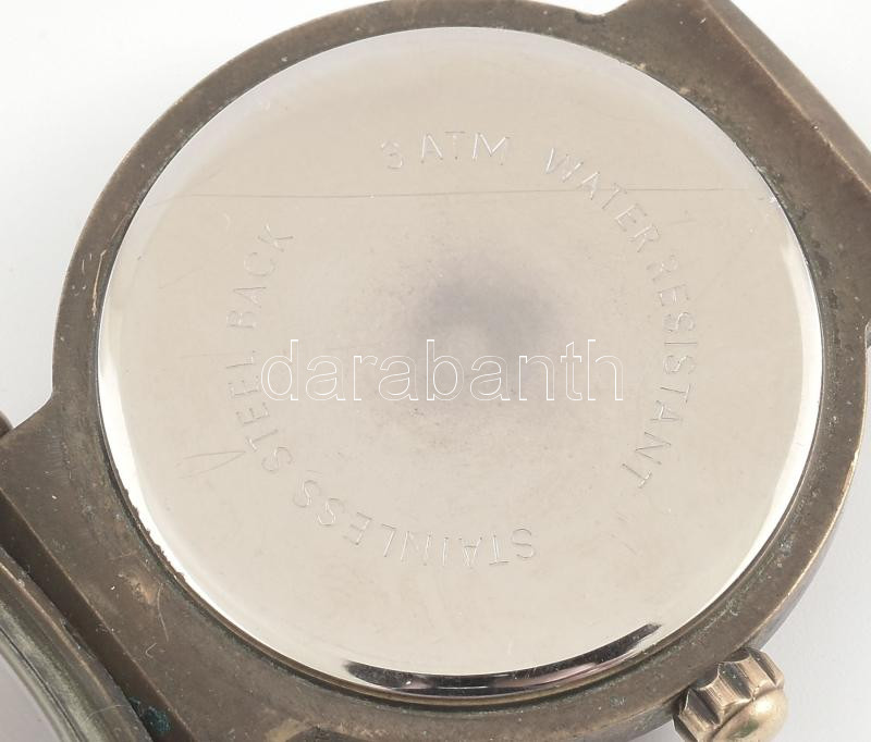 Eswtay Compass Chronometer quartz karóra, működik, pontos, d: 38 mm - Image 4
