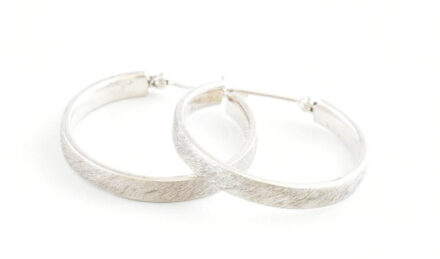 Ezüst (Ag) fülbevaló jelzett 4,85 g