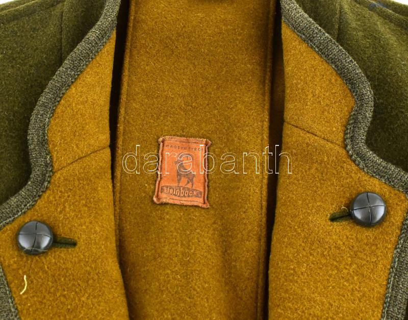 Steinbock (Made in Tyrol) vadász motívumos német gyapjú kabát, 40-es méret, megkímélt állapotban - Image 2