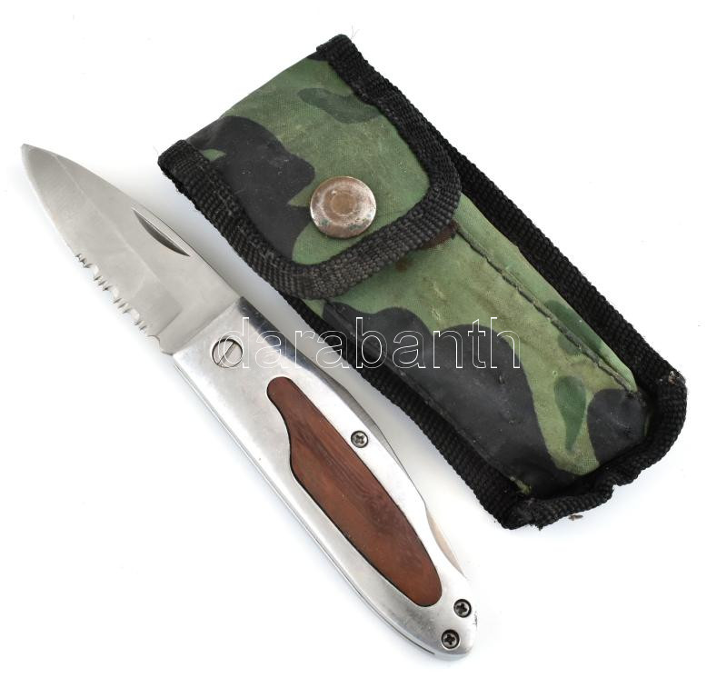 Rocktrail bicska, zsebkés, jelzett, tokkal, h: 15,5 cm