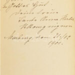 cca 1879 Emlékkönyv napló bejegyzésekkel, német és francia nyelven - Image 2