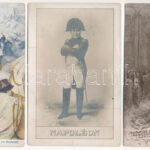 NAPOLEON - 25 db régi képeslap vegyes minőségben / 25 pre-1945 postcards in mixed quality